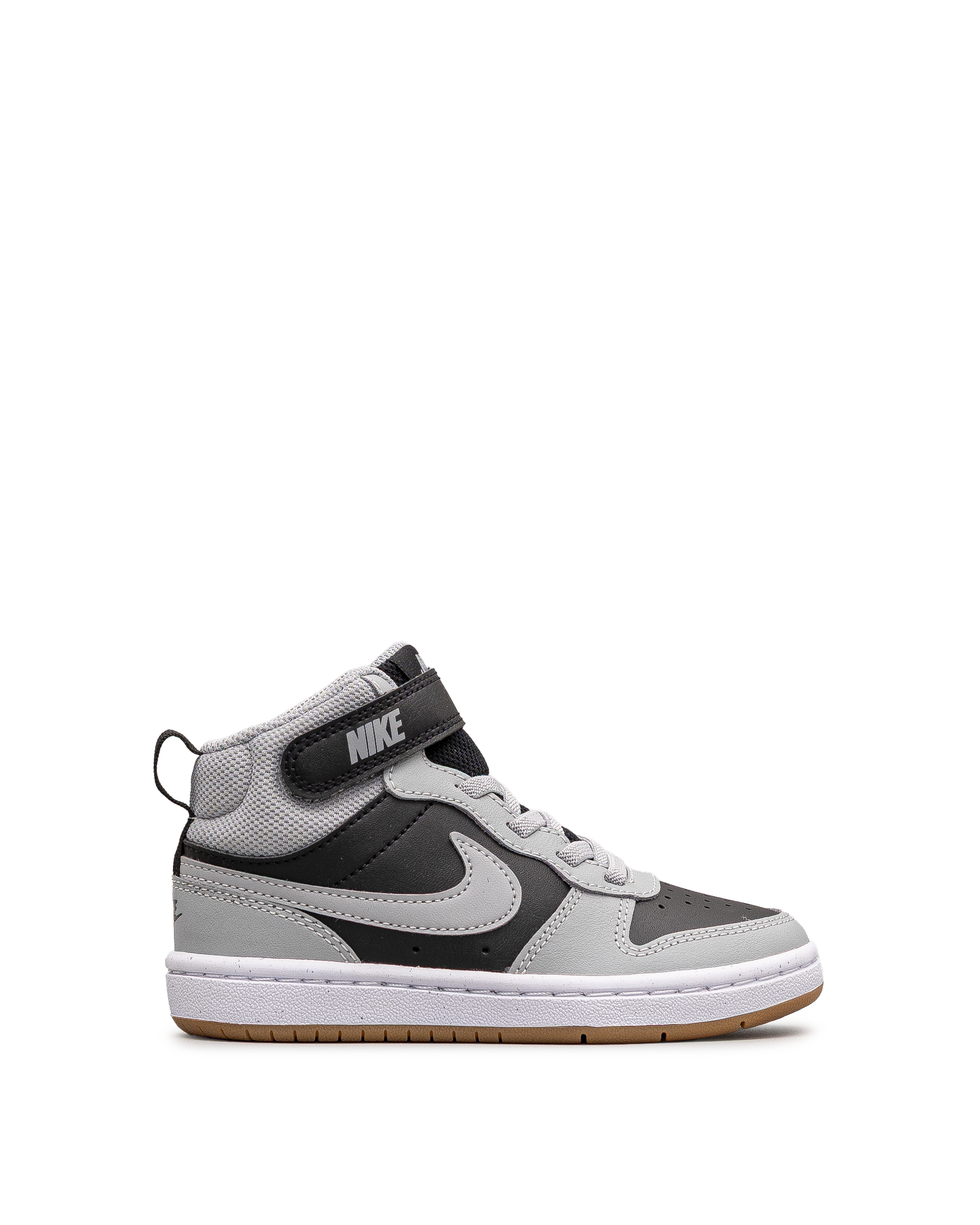 Court borough mid 2 ps  - Noir&gris  - #45Y-03