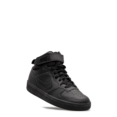 Court borough mid 2 jr  - Noir uni - #45Y-11