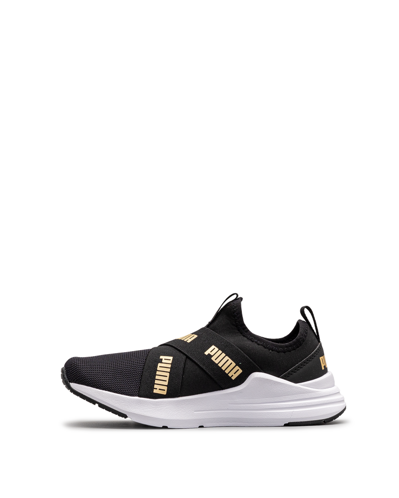45y Wired run slip on jr - Noir - #45Y-210 – Club Chaussures