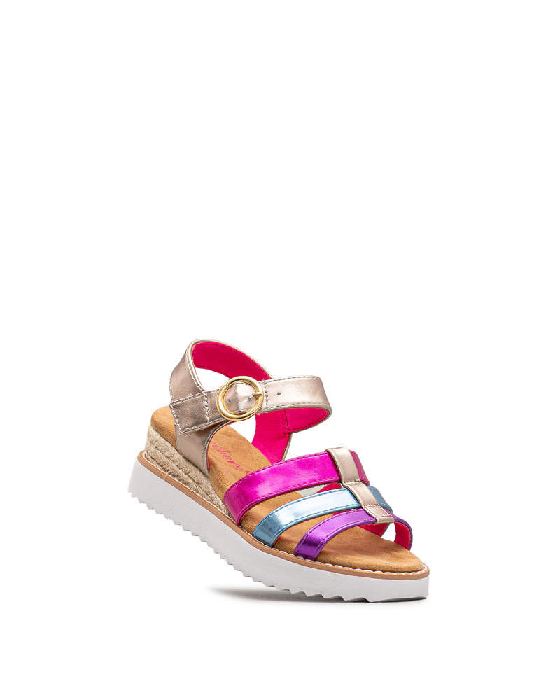 Sandales Skechers multicolores pour fille – Style éclatant et