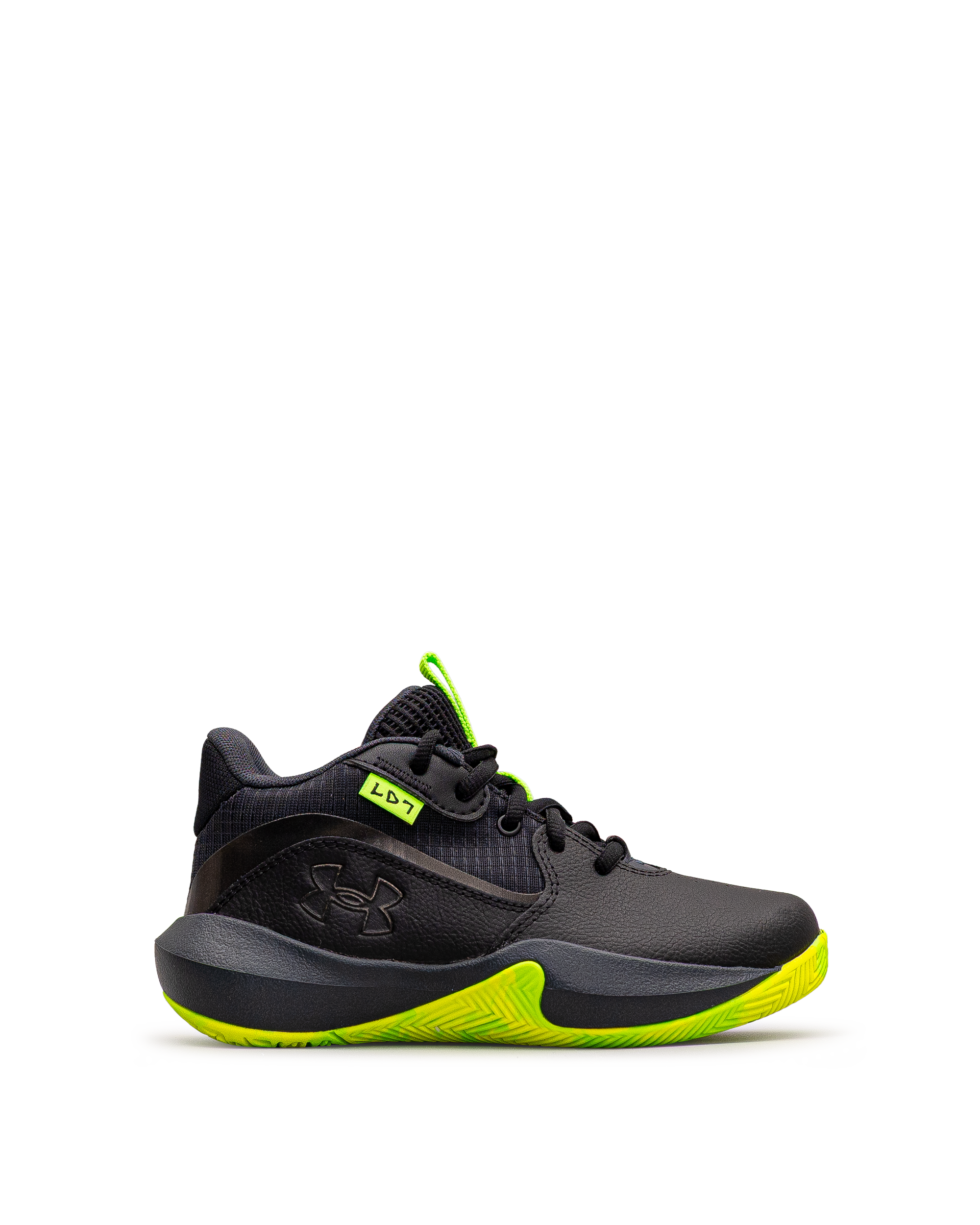 Lockdown 7 ps - Noir&lime - #73E-192