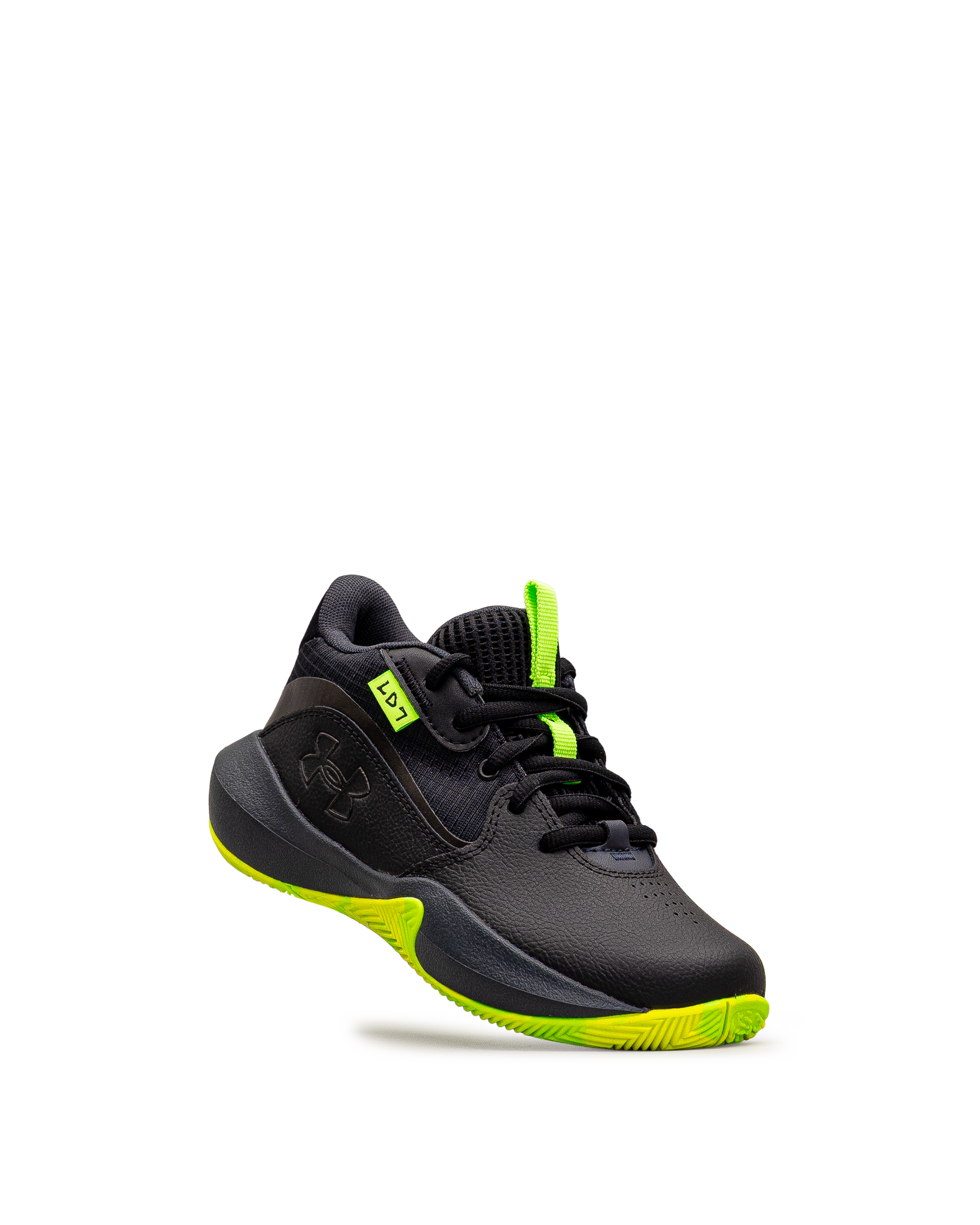Lockdown 7 ps - Noir&lime - #73E-192