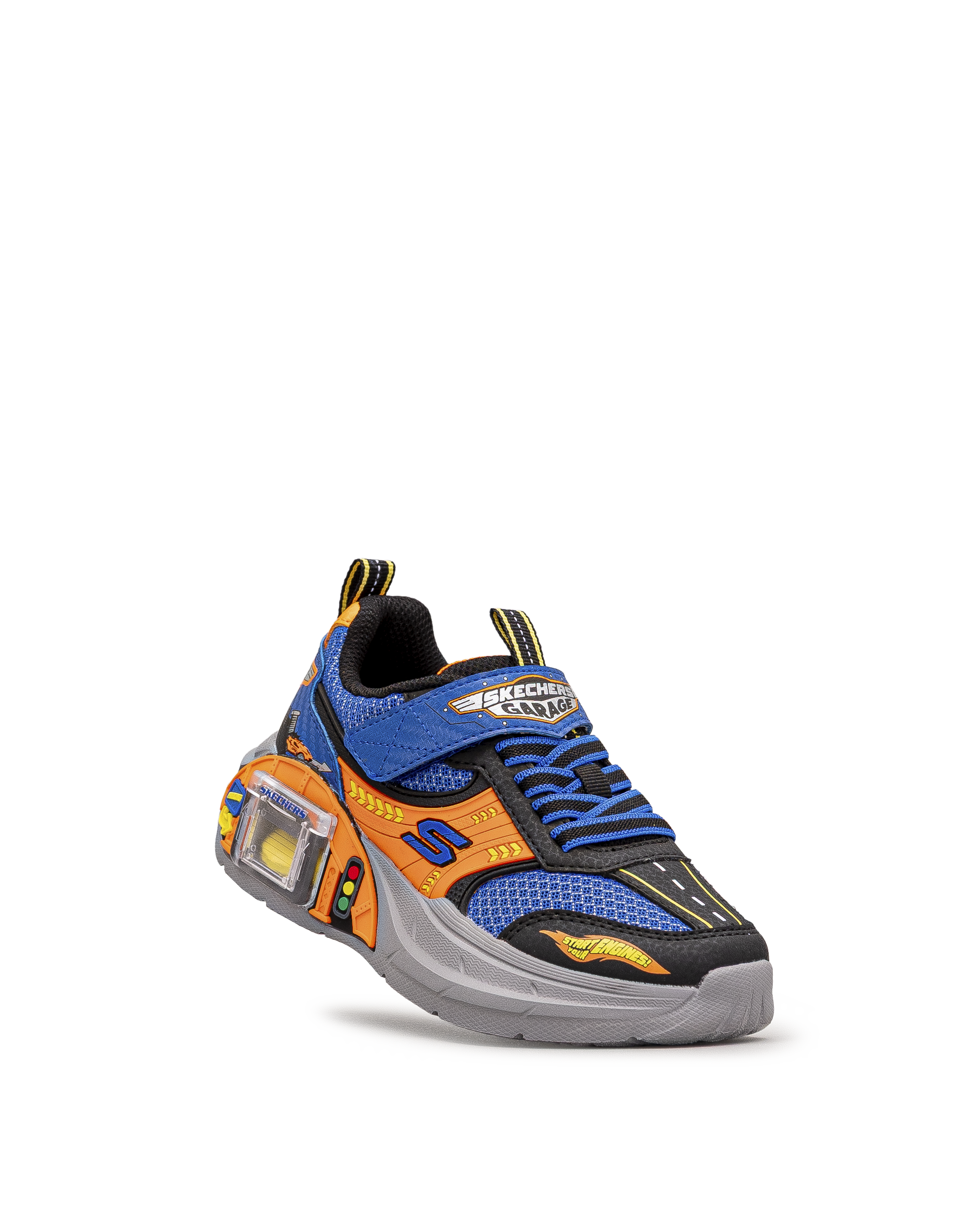 Garage ps - Bleu/orange  - #73E-42