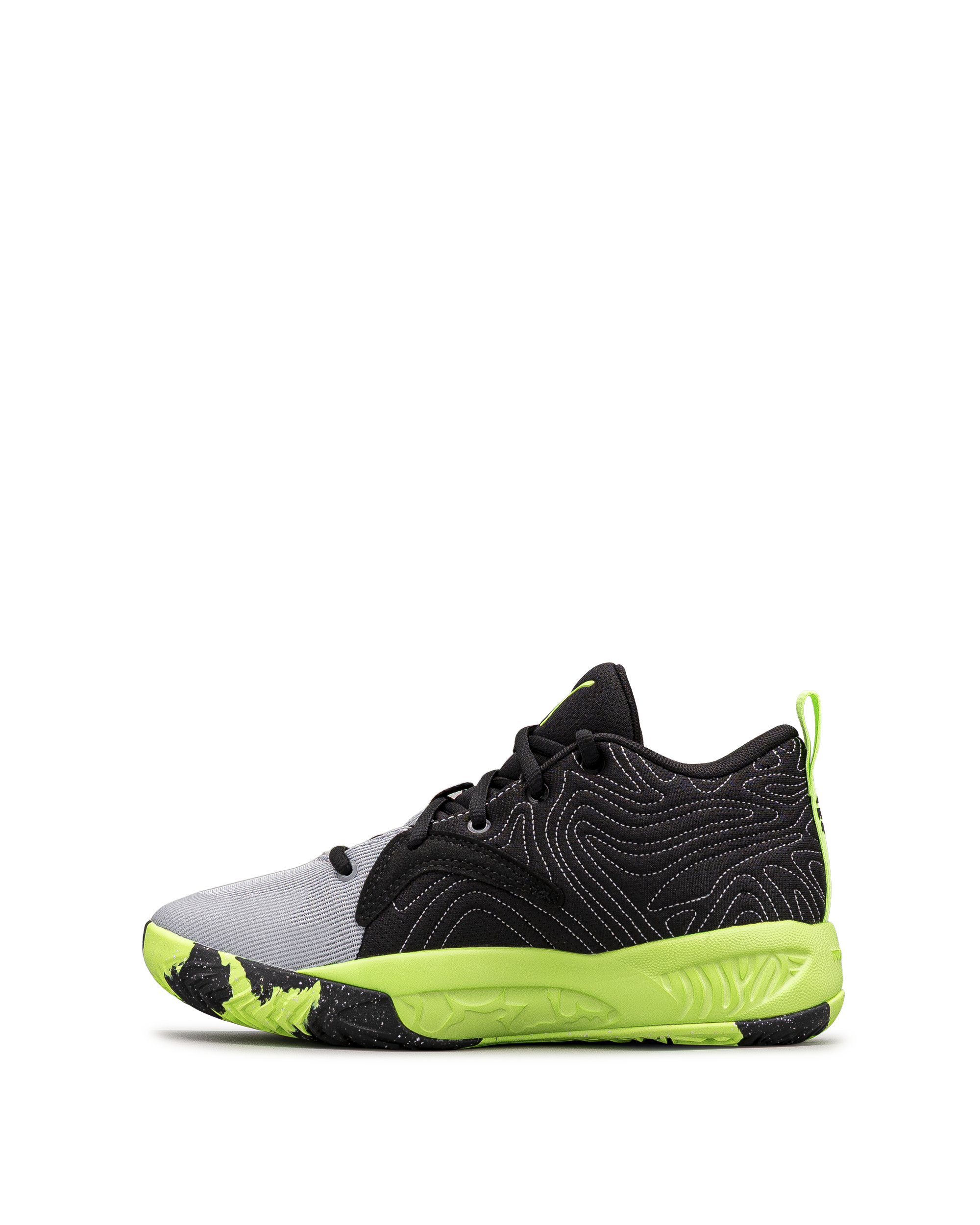 Court pro 3 jr  - Noir&lime  - #73T-09