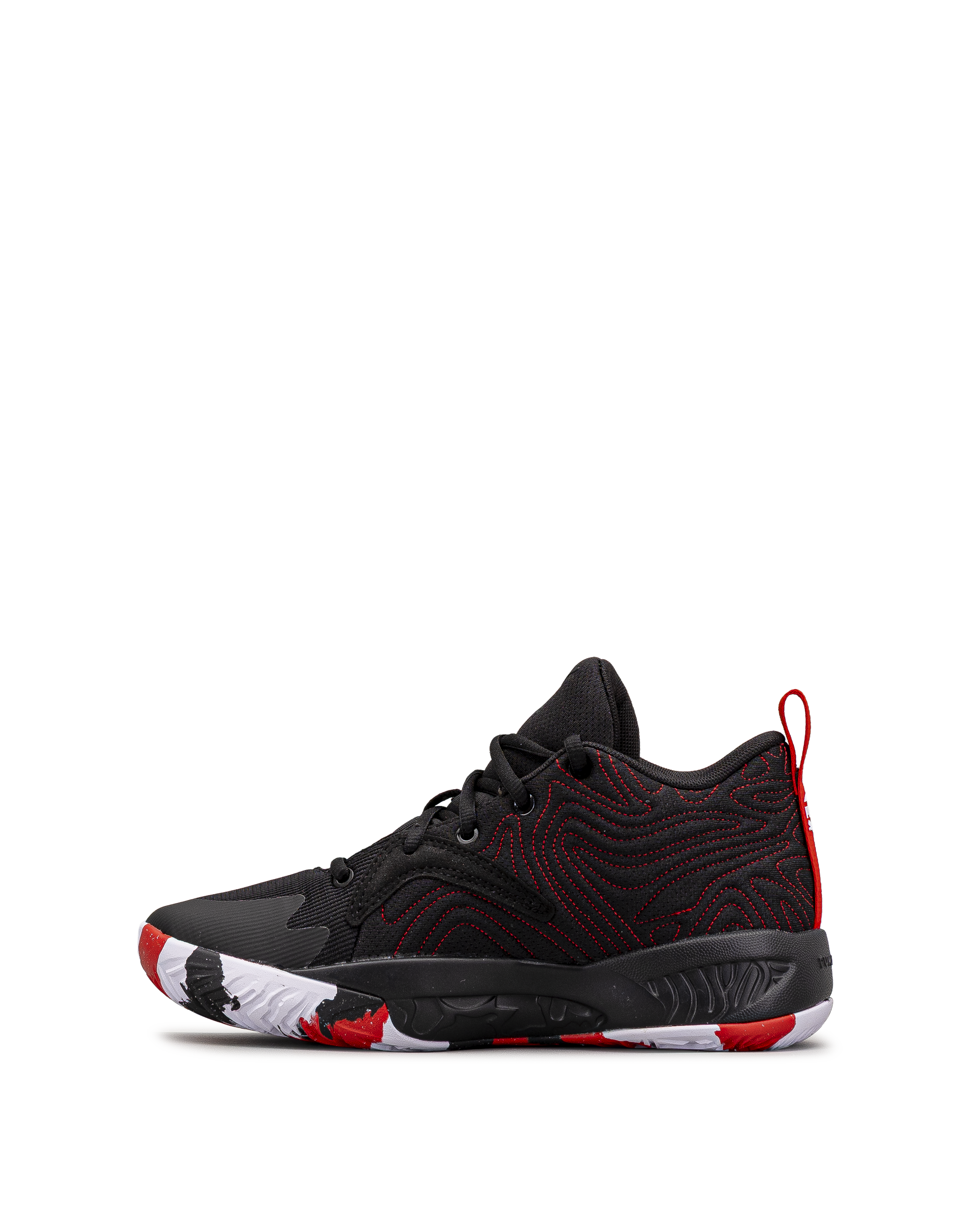 Court pro 3 jr  - Rouge&noir - #73T-09