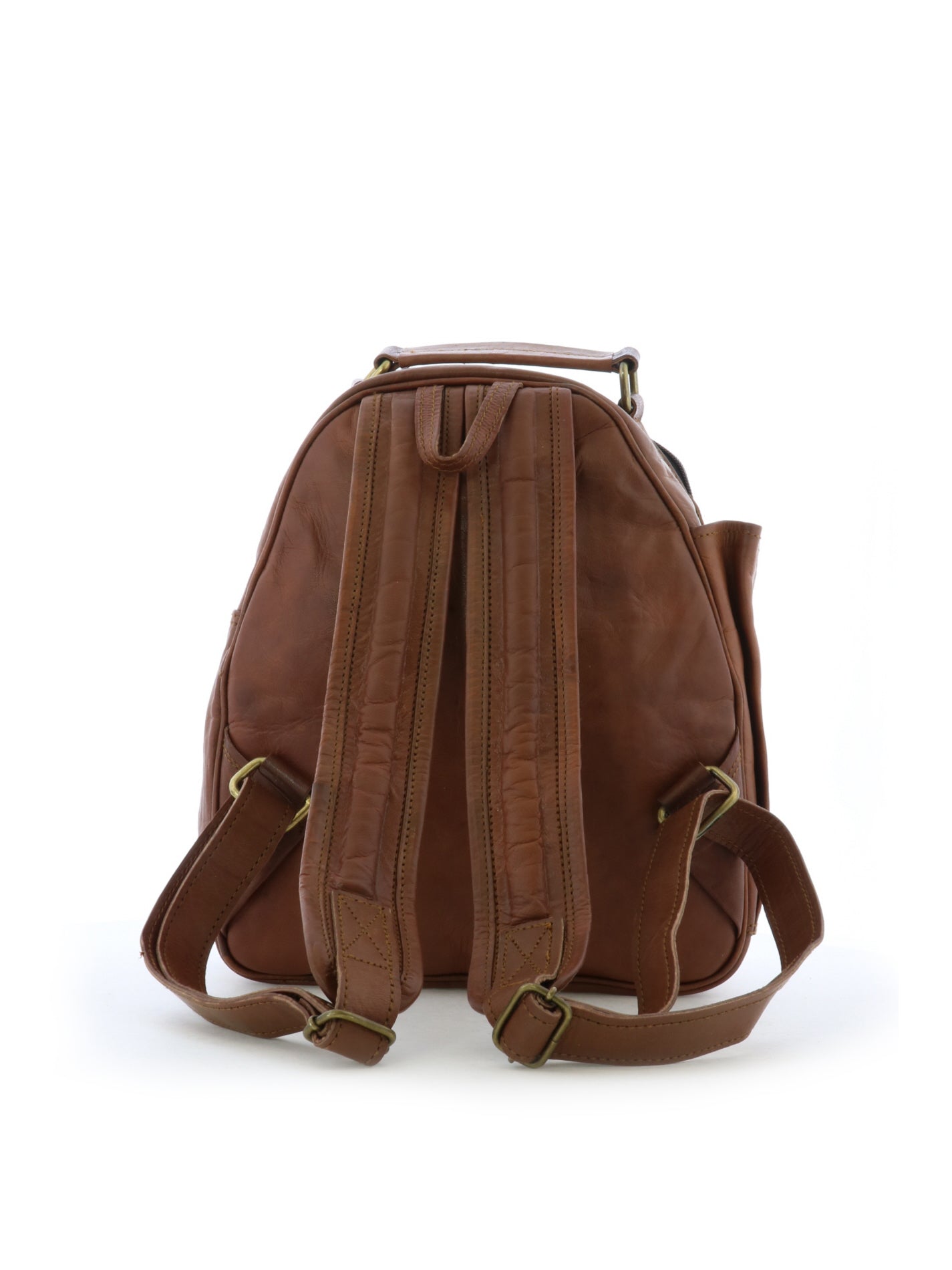 Sac a dos cuir - Tan - #90A-30