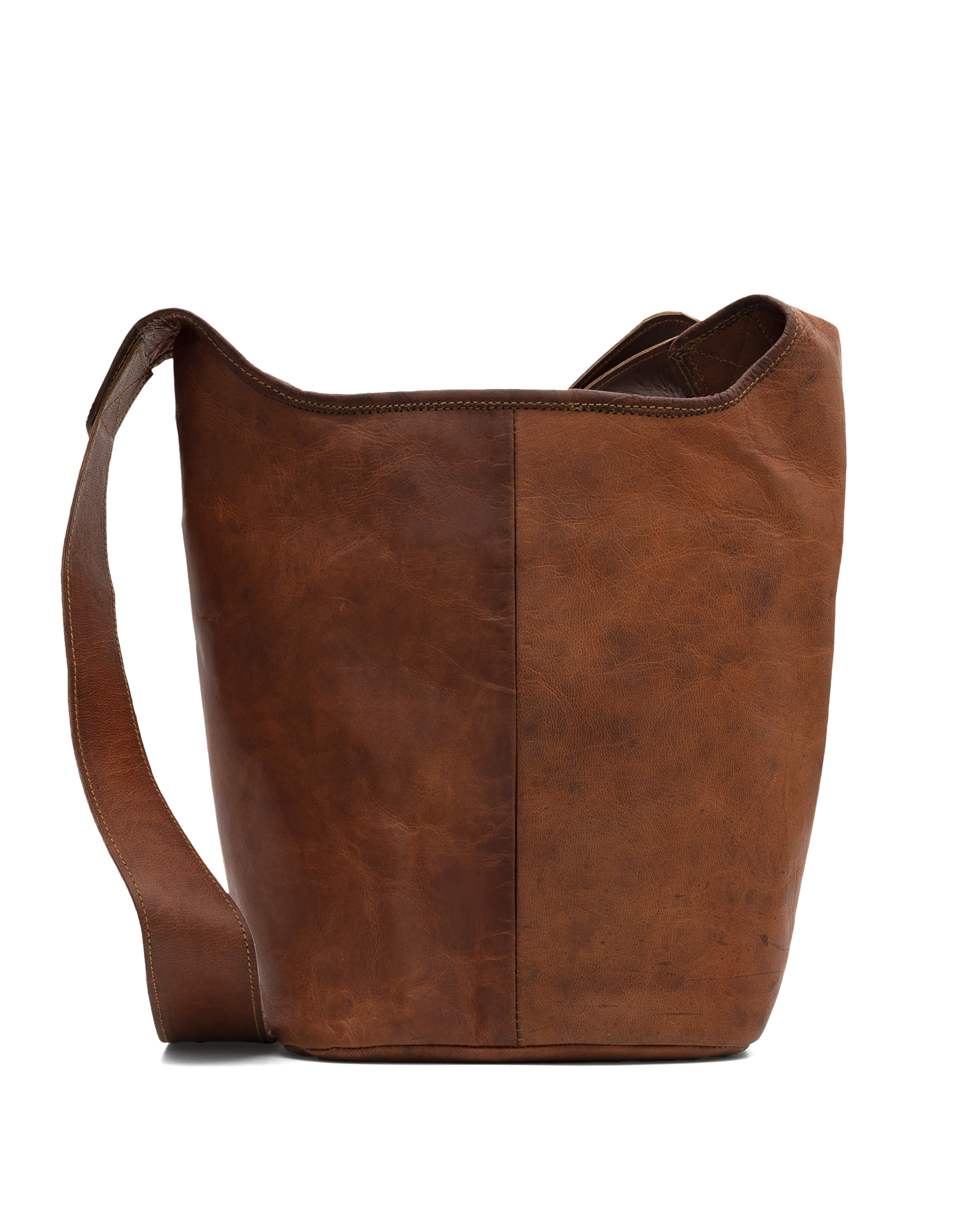Sac en cuir  - Tan - #90O-34
