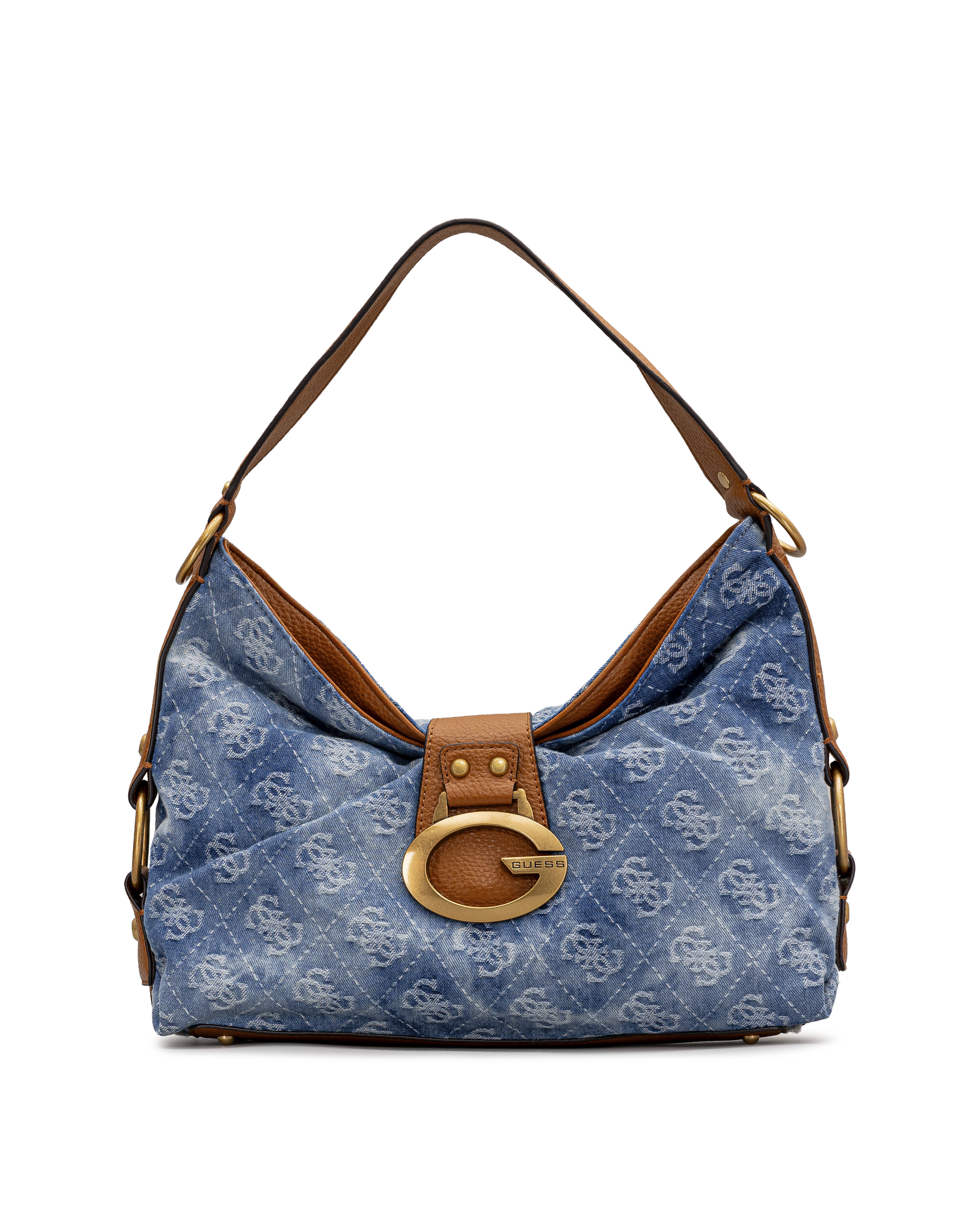 Camden shoulder bag  - Bleu denim - #90V-20