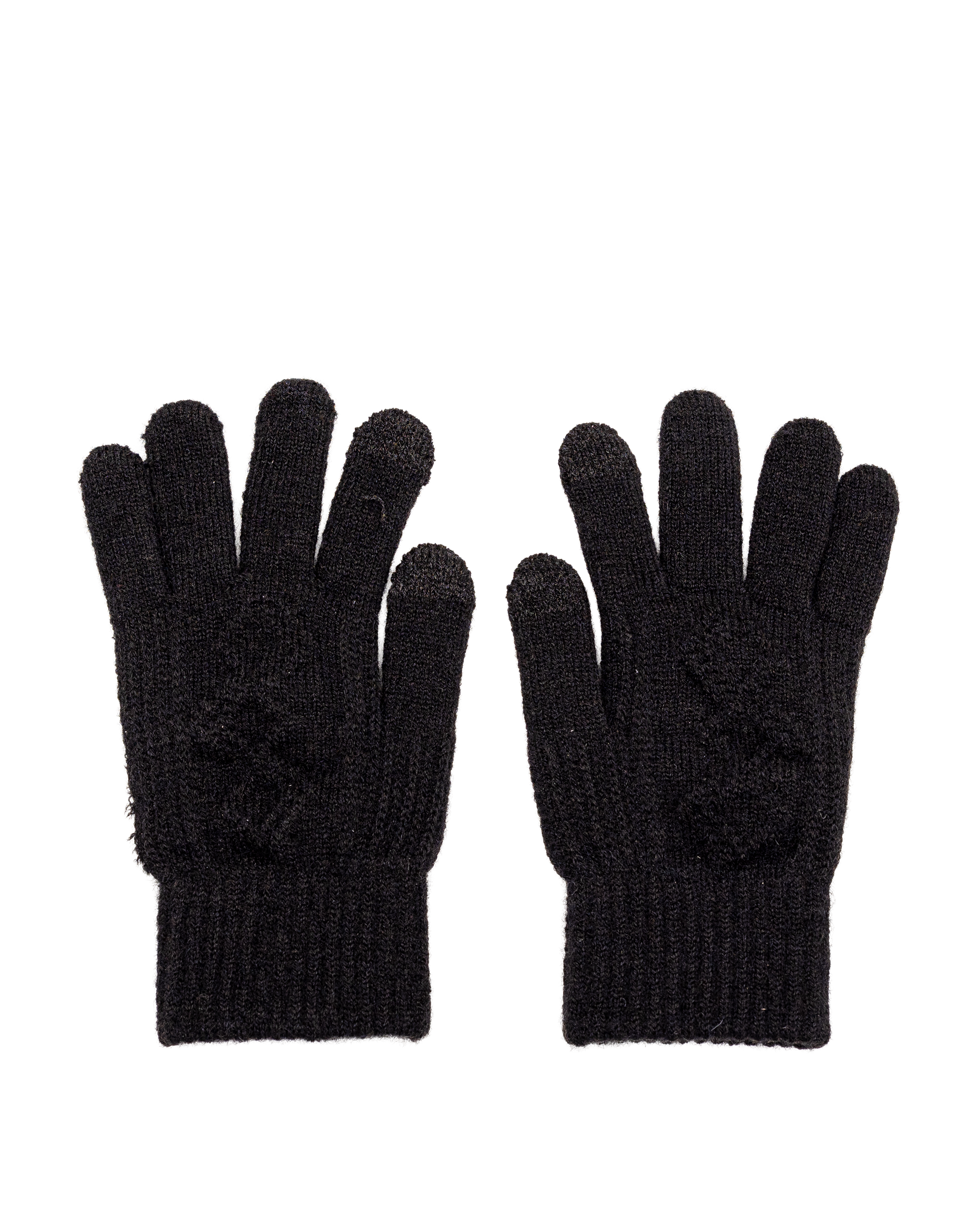 Gant en tricot  - Noir - #91G-02