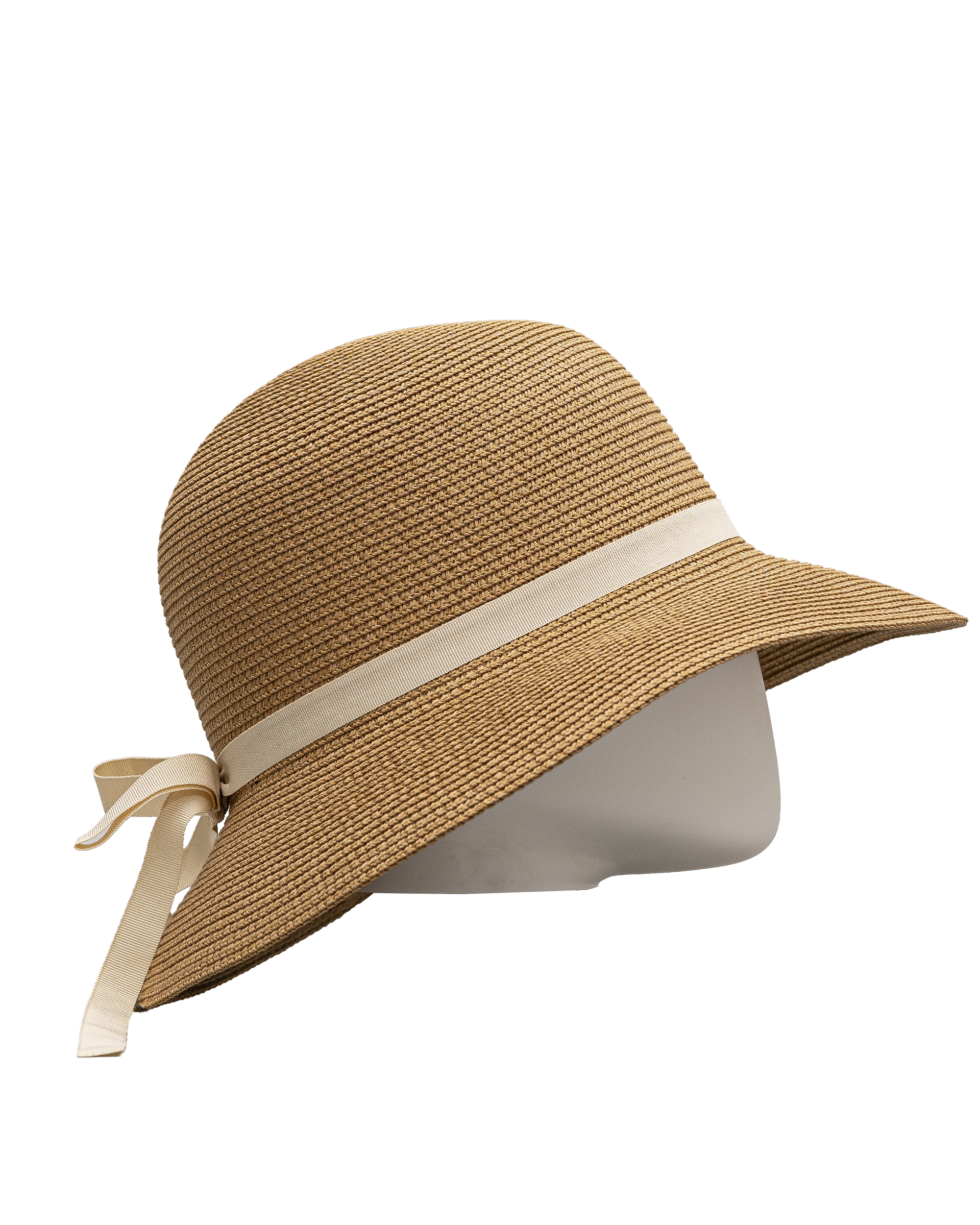 Chapeau cloche paille - Beige - #91P-05