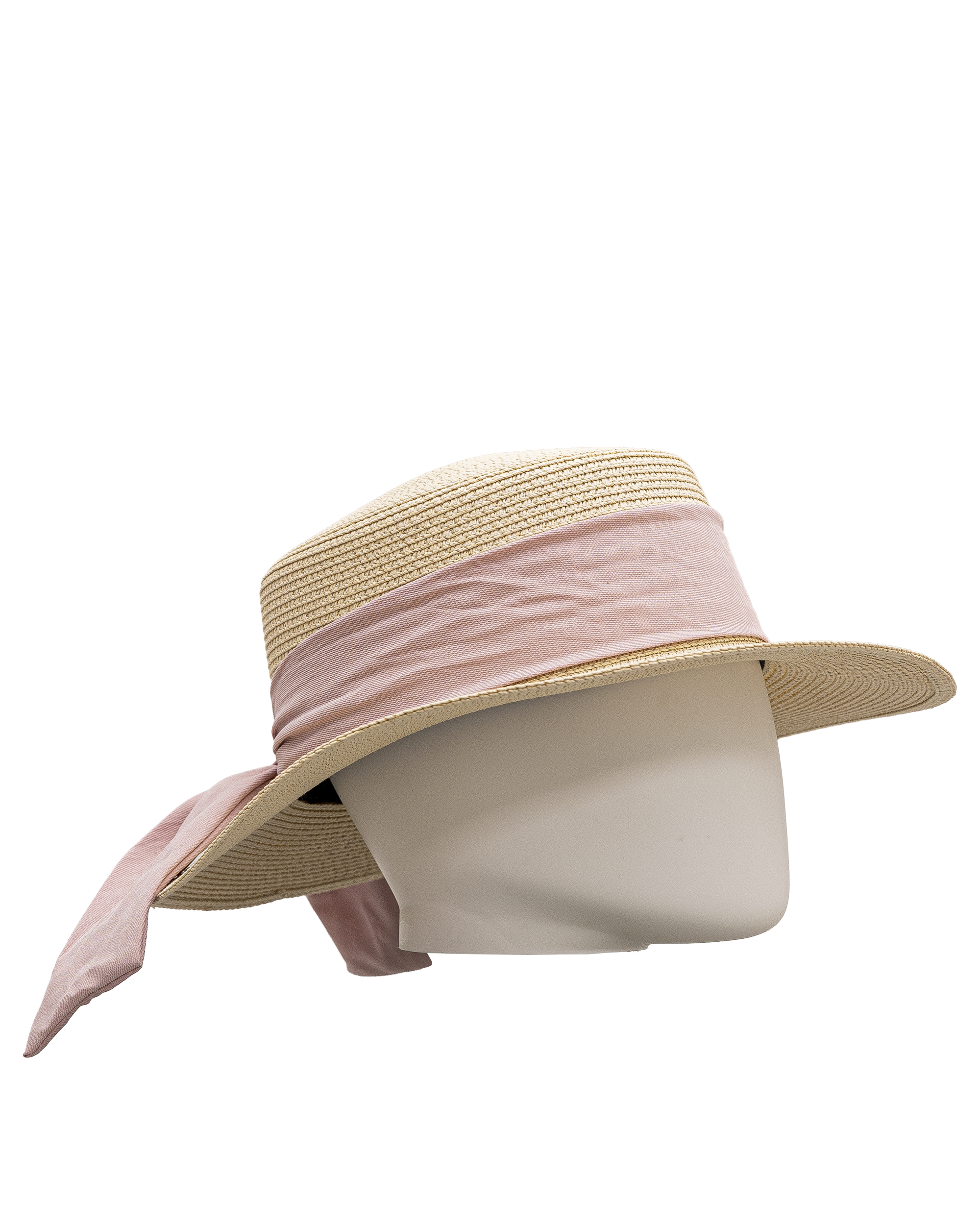 Chapeau canotier  - Rose - #91P-06