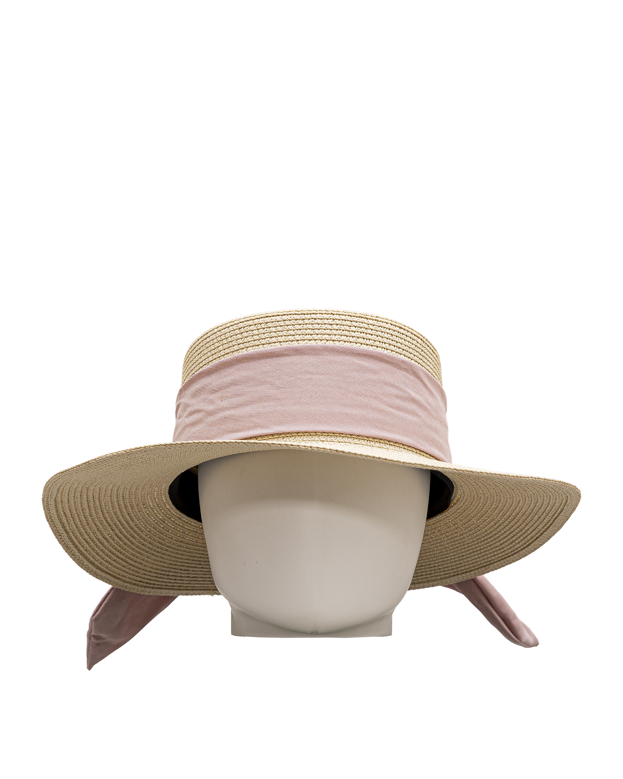 Chapeau canotier  - Rose - #91P-06