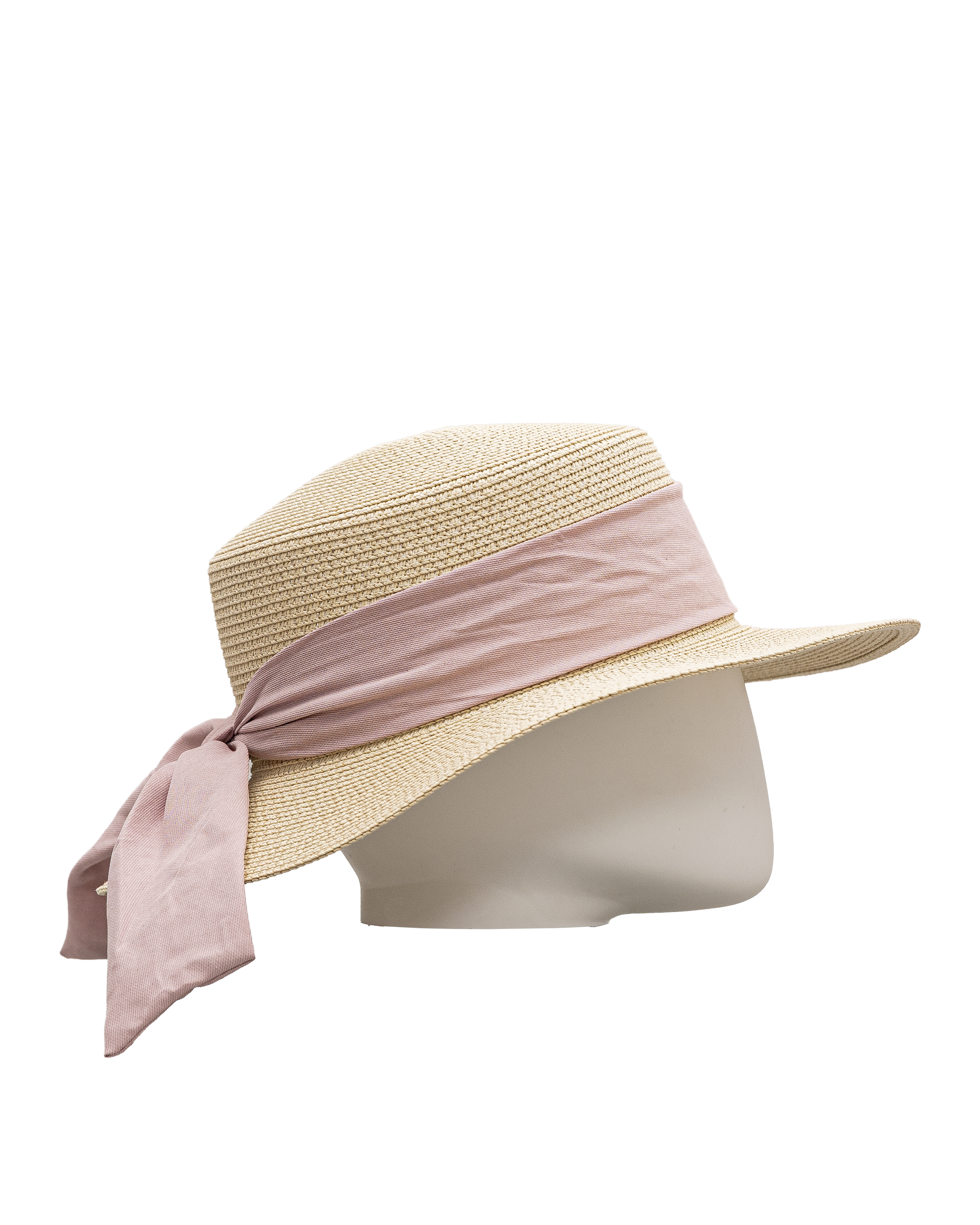 Chapeau canotier  - Rose - #91P-06