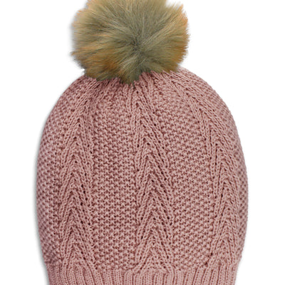 Tuque femme - Rose pale - #91R-03