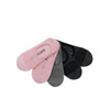 Femme bas invisible 5 - Noir&rose - #91S-27