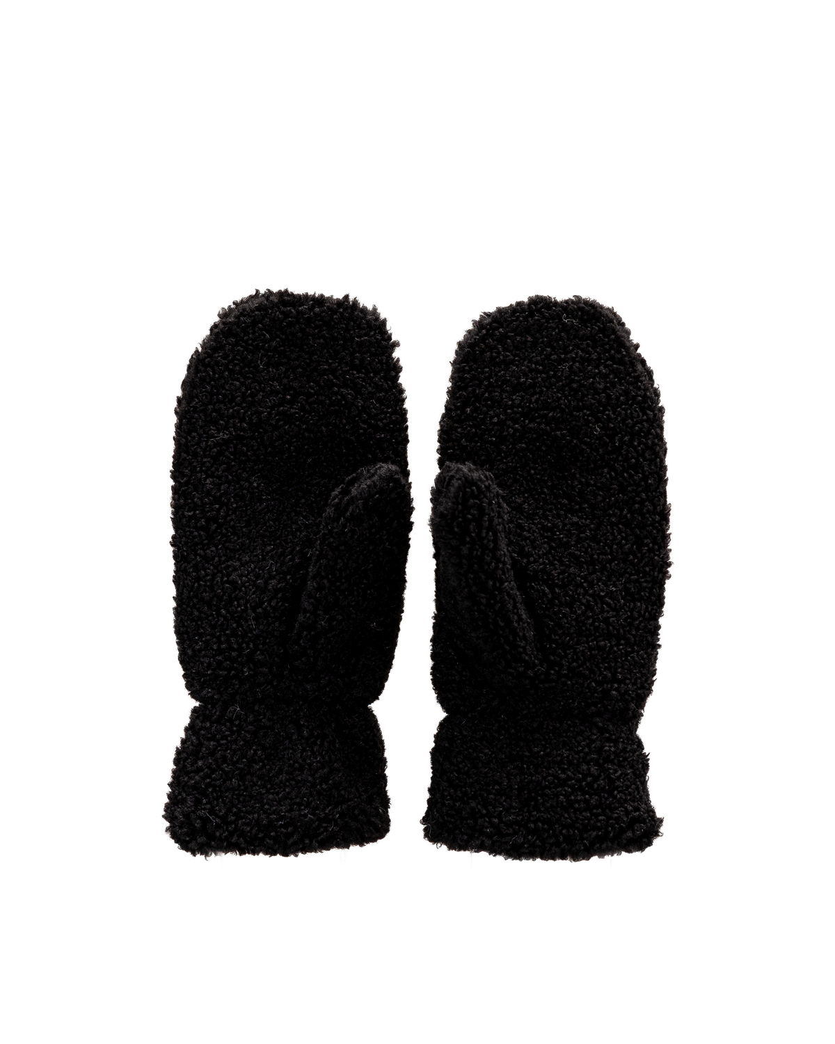 Mitaines en sherpa  - Noir - #91Z-19