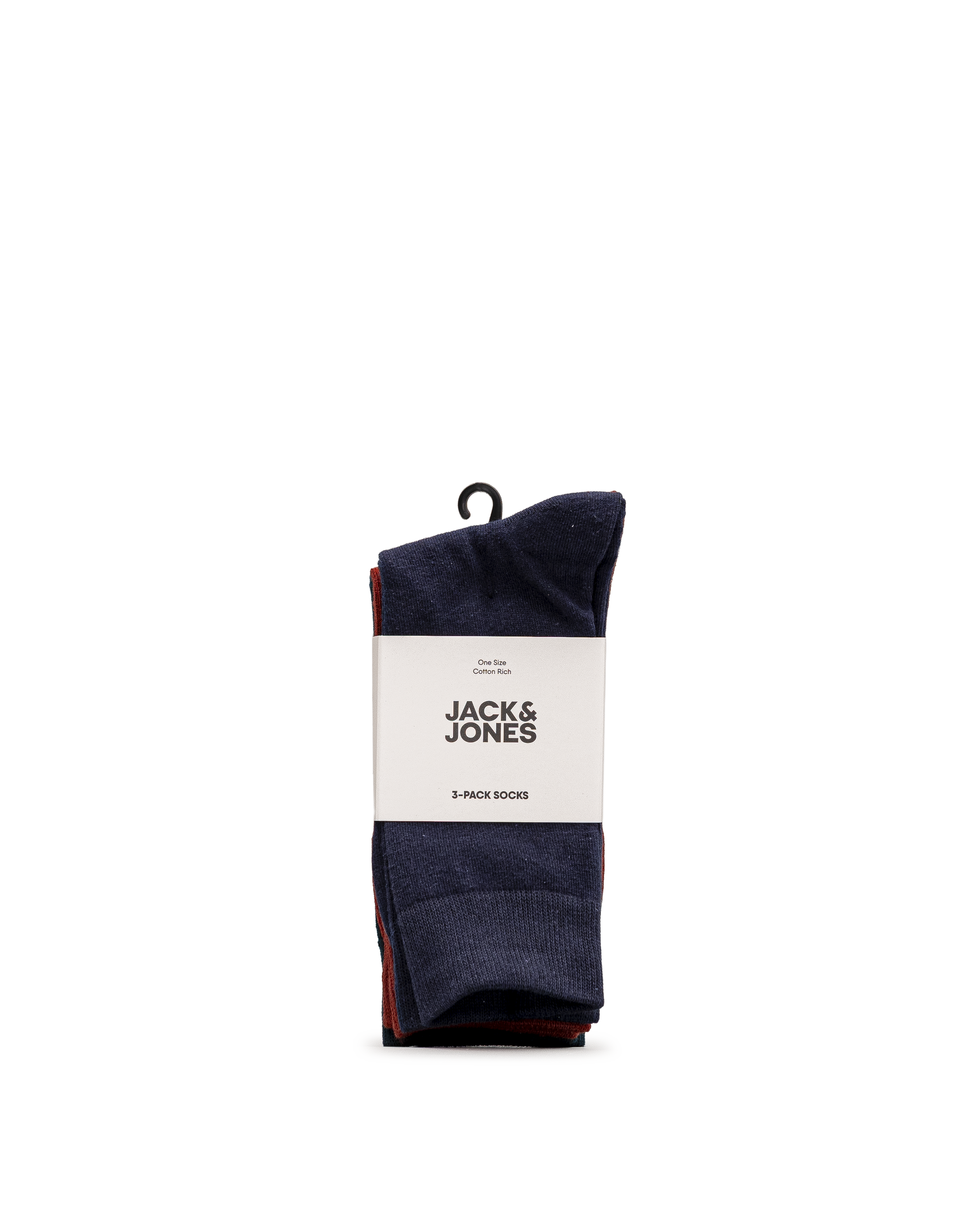 Rafael socks 3pck - Noir&gris  - #92B-10