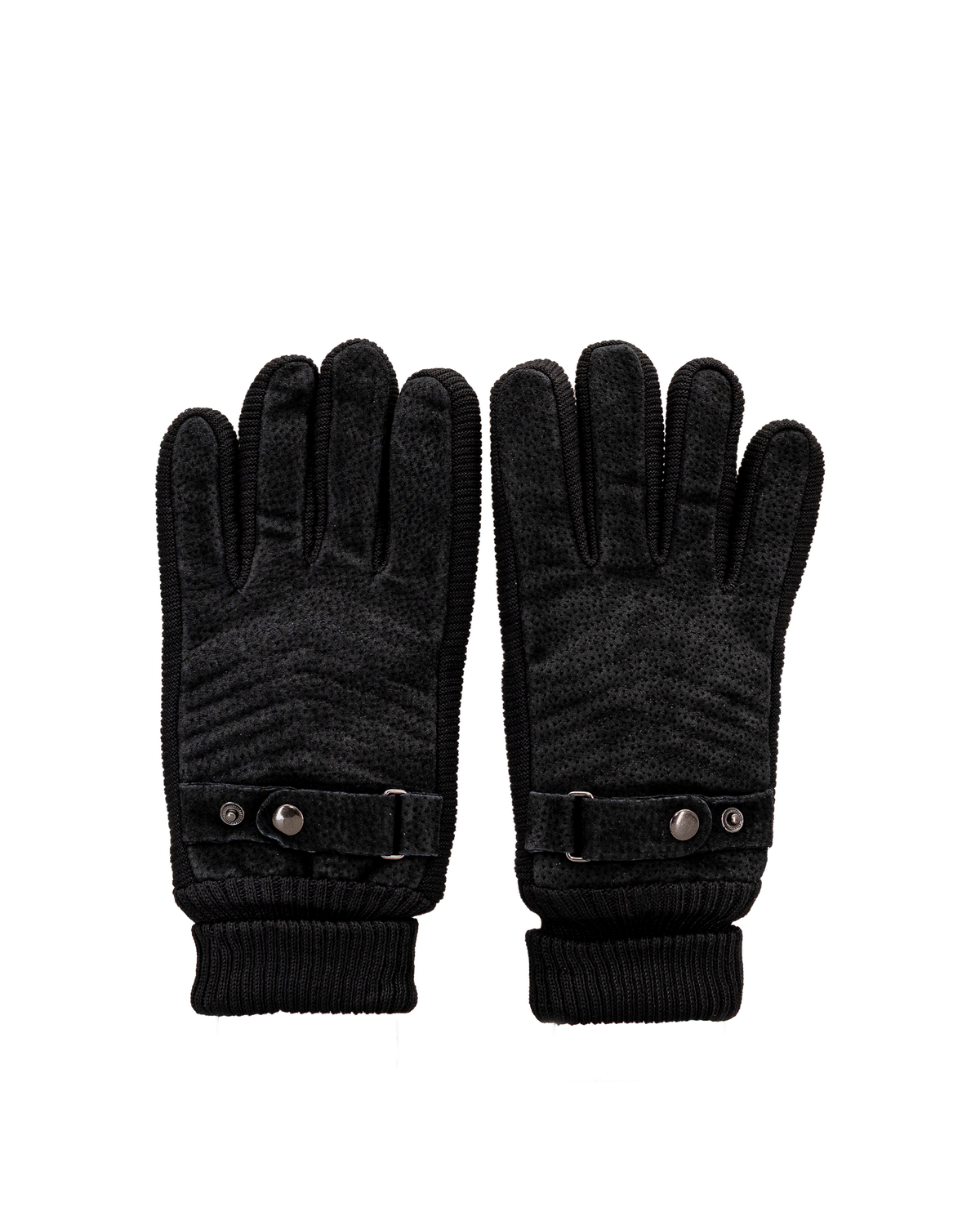 Gants en suede doublé - Noir - #92G-08