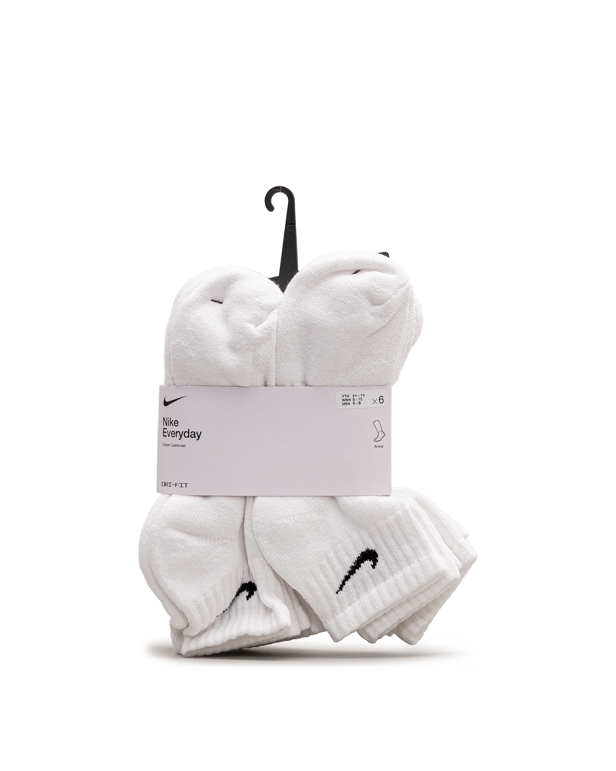 Socquettes rembourées 6pk - Blanc - #97B-34