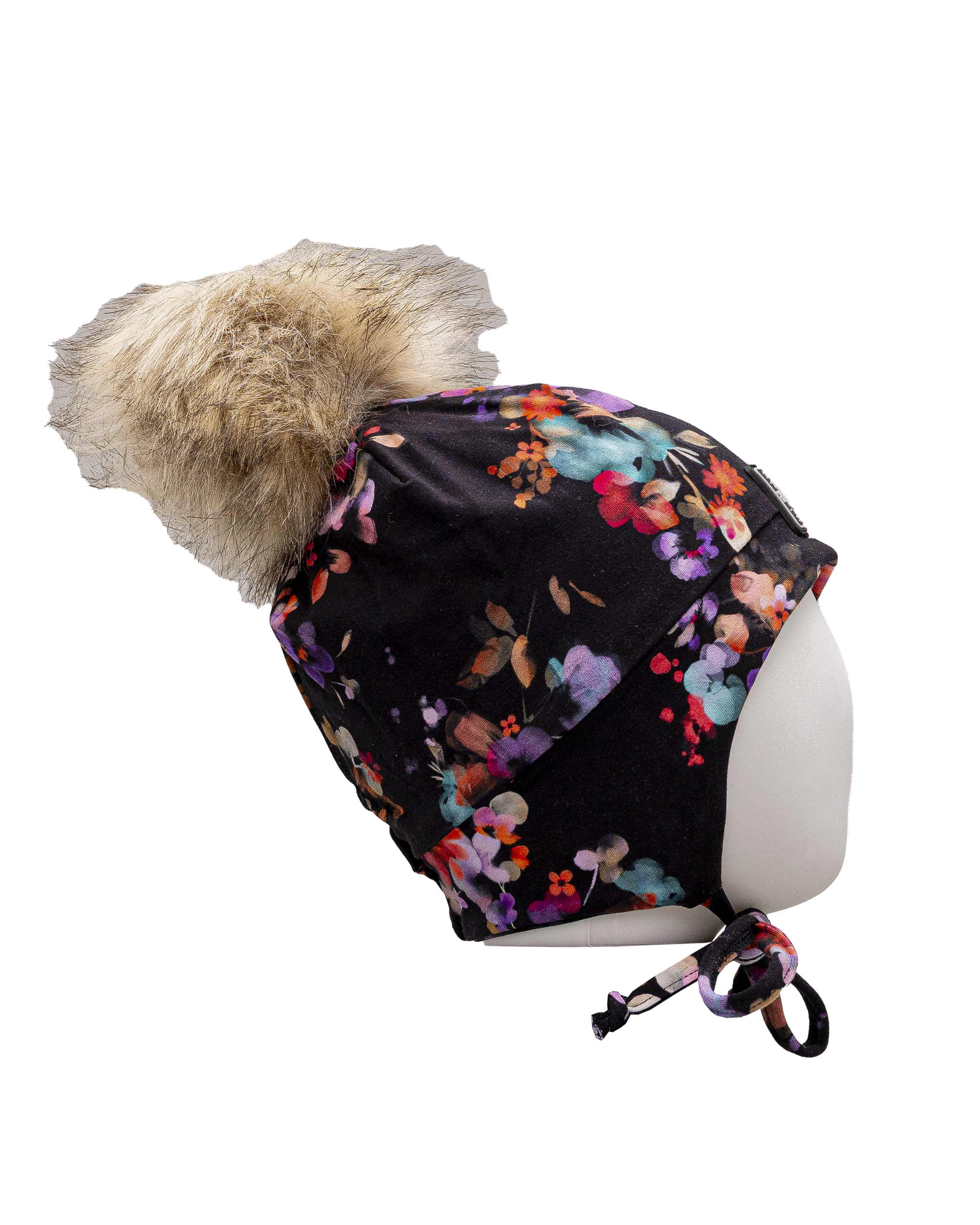 Tuque pompom jersey 2 6y  - Fleur - #97D-205