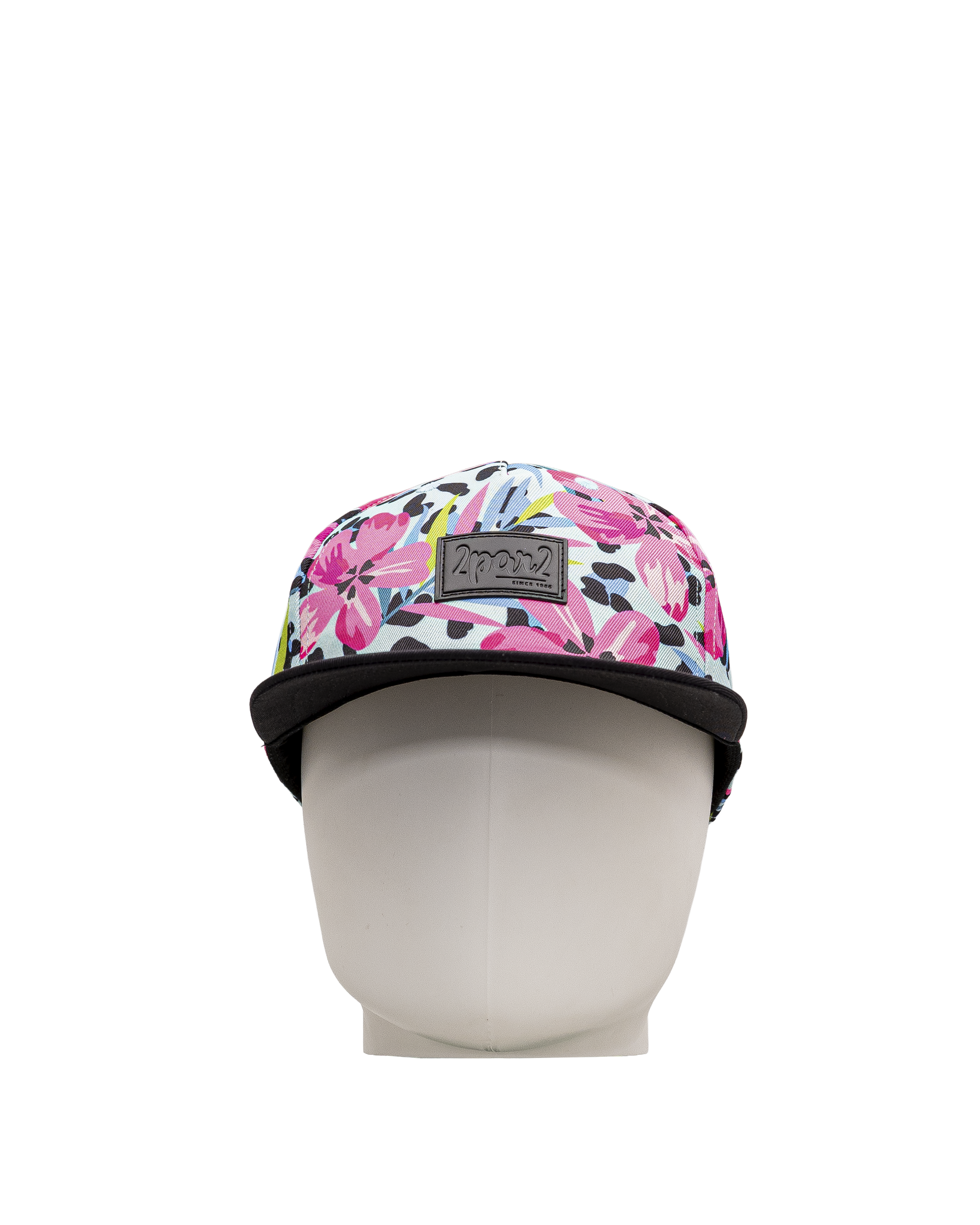 Printed cap  - Bleu - #97Q-06