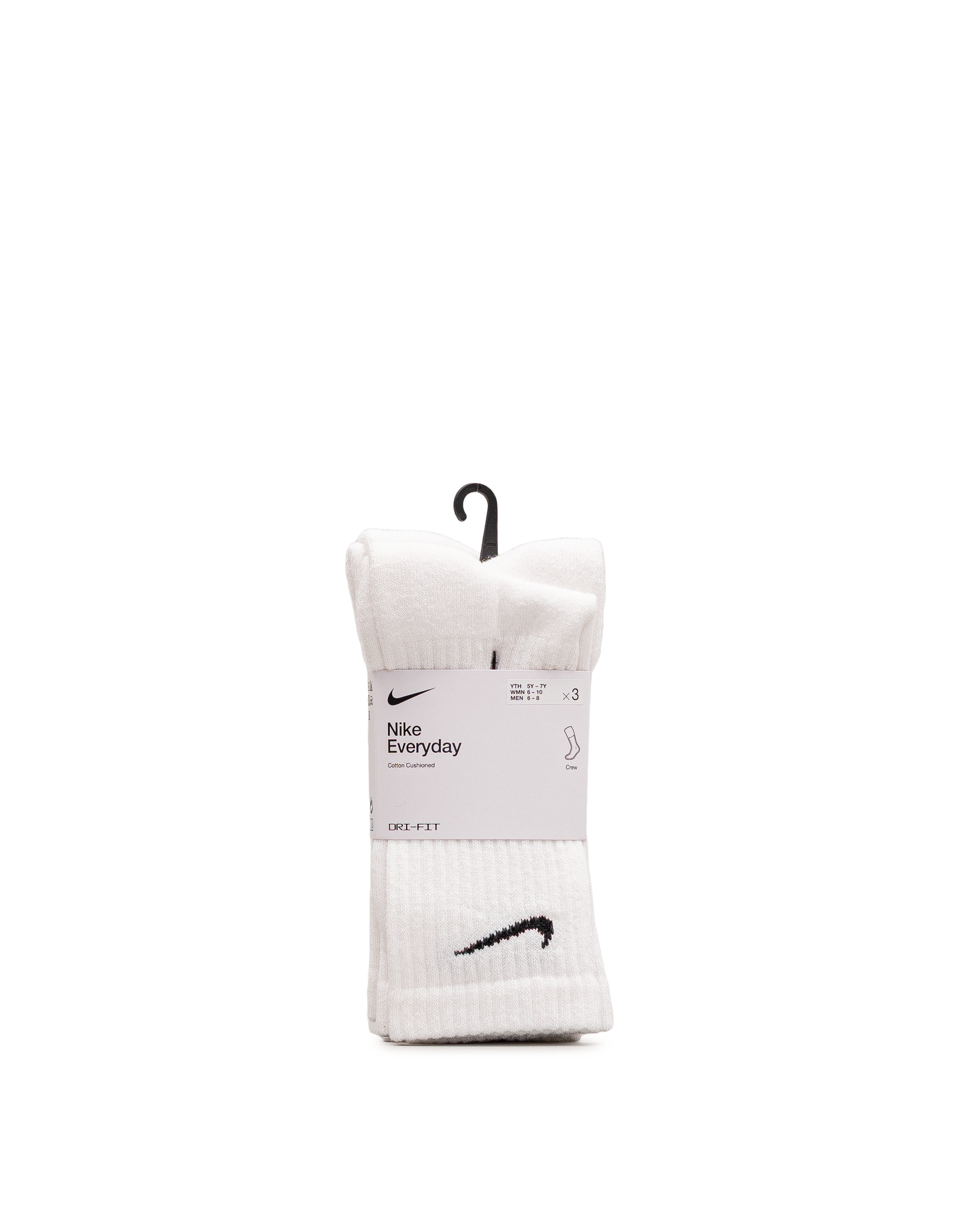 Training crew socks 3pk - Blanc - #98B-09