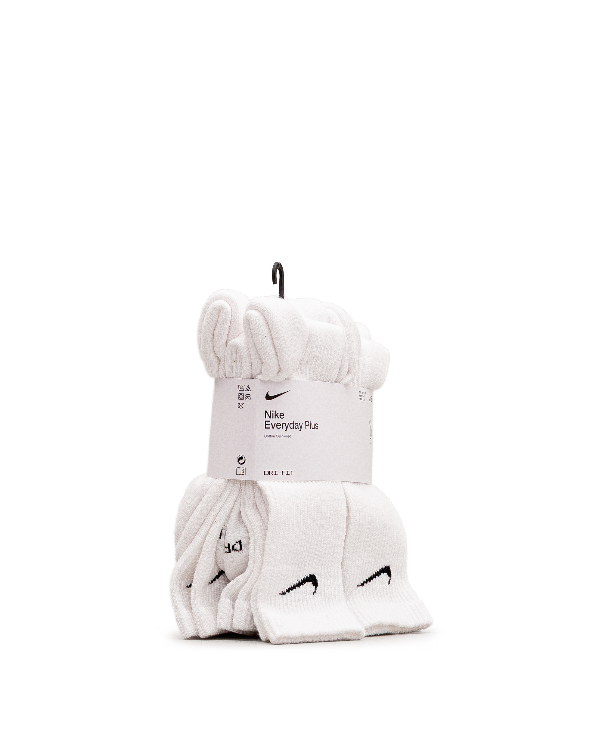 Unisex training socks 6pk - Blanc - #98B-15