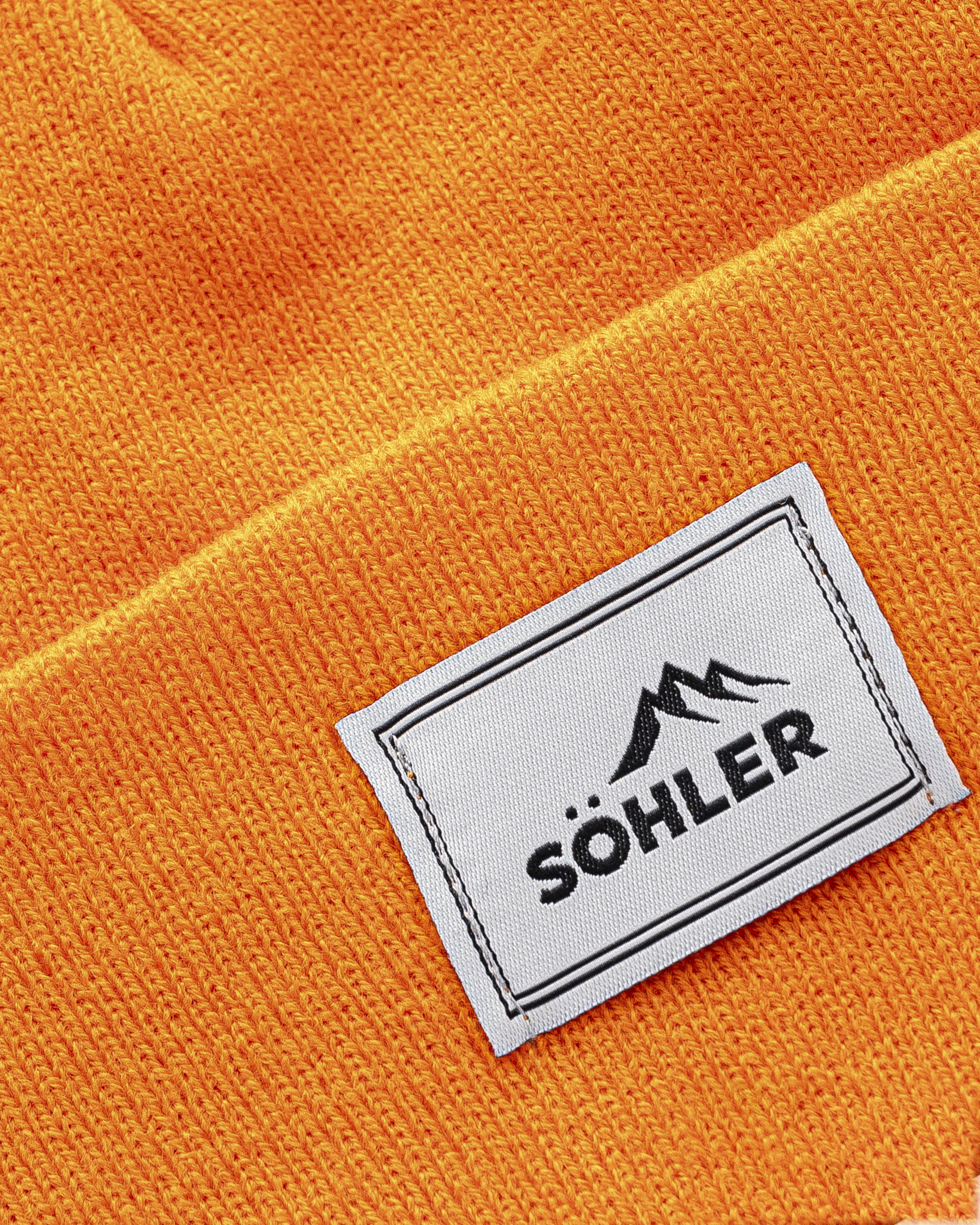 Tuque logo unisexe  - Orange - #98C-10