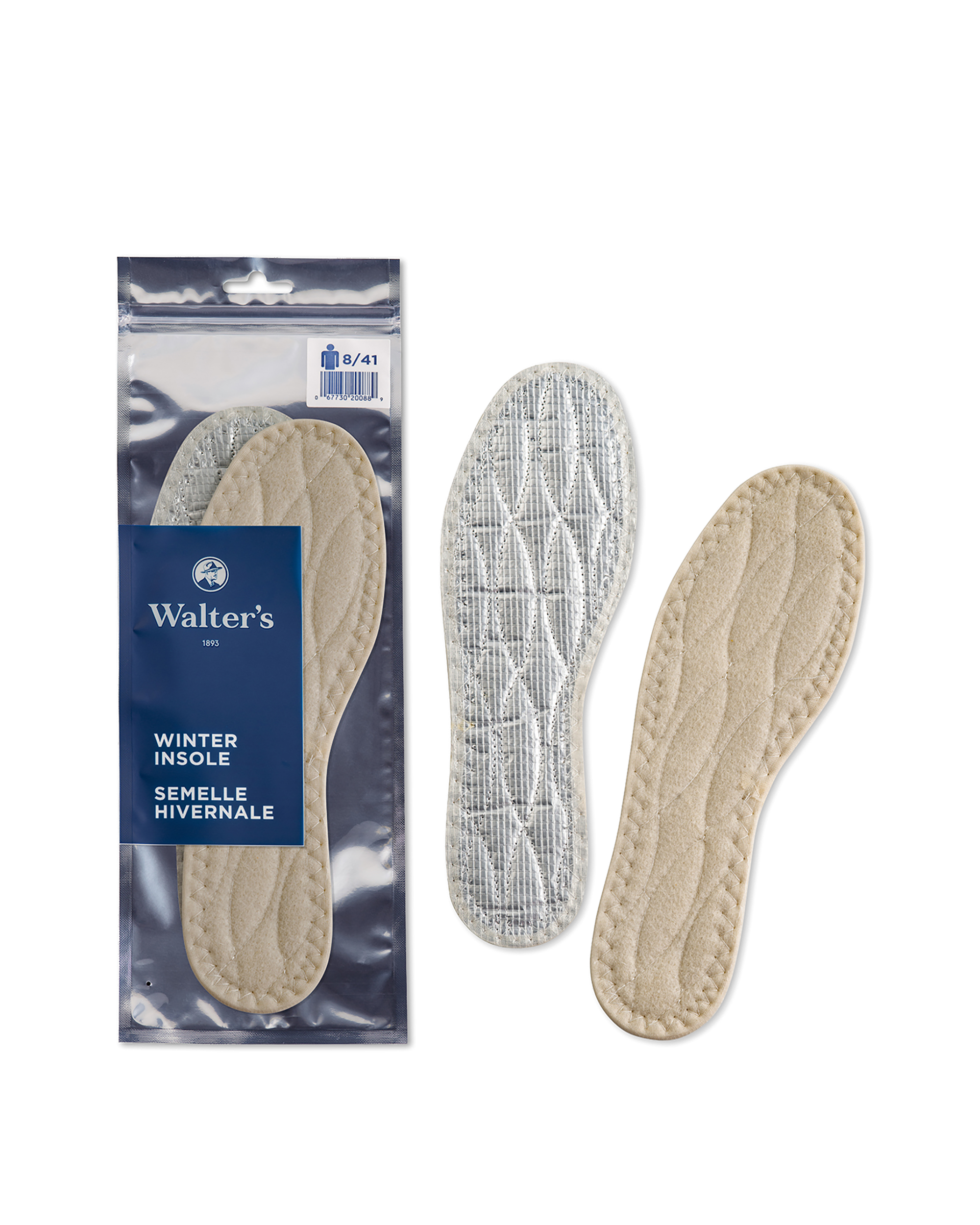 Semelle laine adulte - Multicolore - #W-54